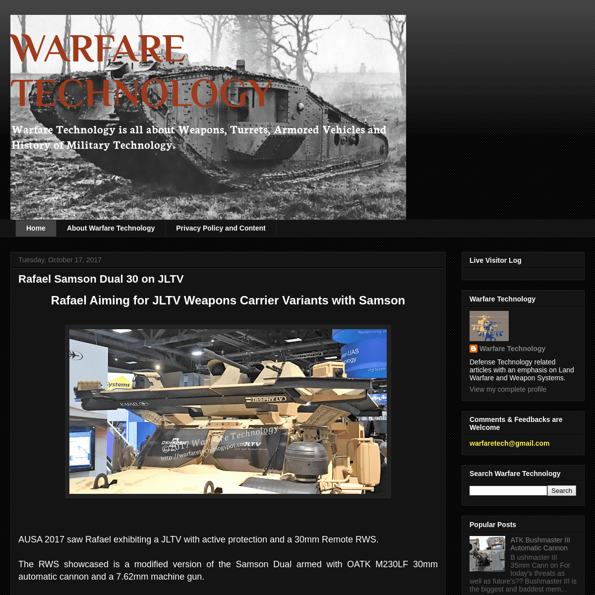 A complete backup of warfaretech.blogspot.com