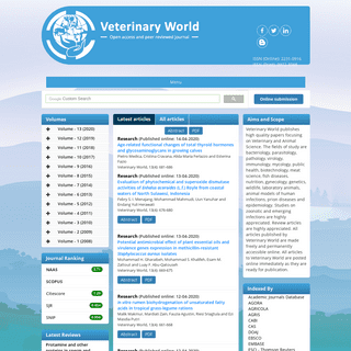A complete backup of veterinaryworld.org