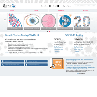 A complete backup of genedx.com