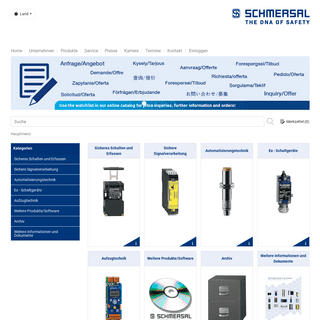 A complete backup of schmersal.net