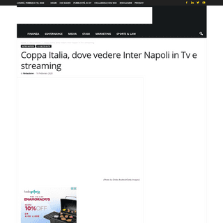 A complete backup of www.calcioefinanza.it/2020/02/10/dove-vedere-inter-napoli-in-tv-e-streaming/