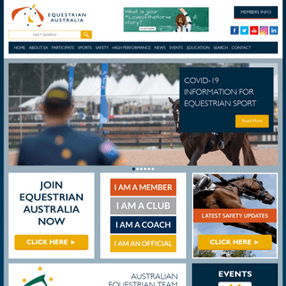 A complete backup of equestrian.org.au