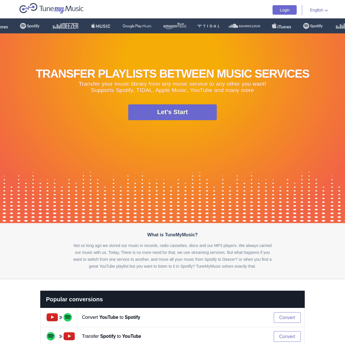 A complete backup of tunemymusic.com