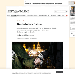 A complete backup of www.zeit.de/gesellschaft/zeitgeschehen/2020-02/dresden-13-februar-gedenken-bombardierung