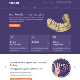 A complete backup of exocad.com