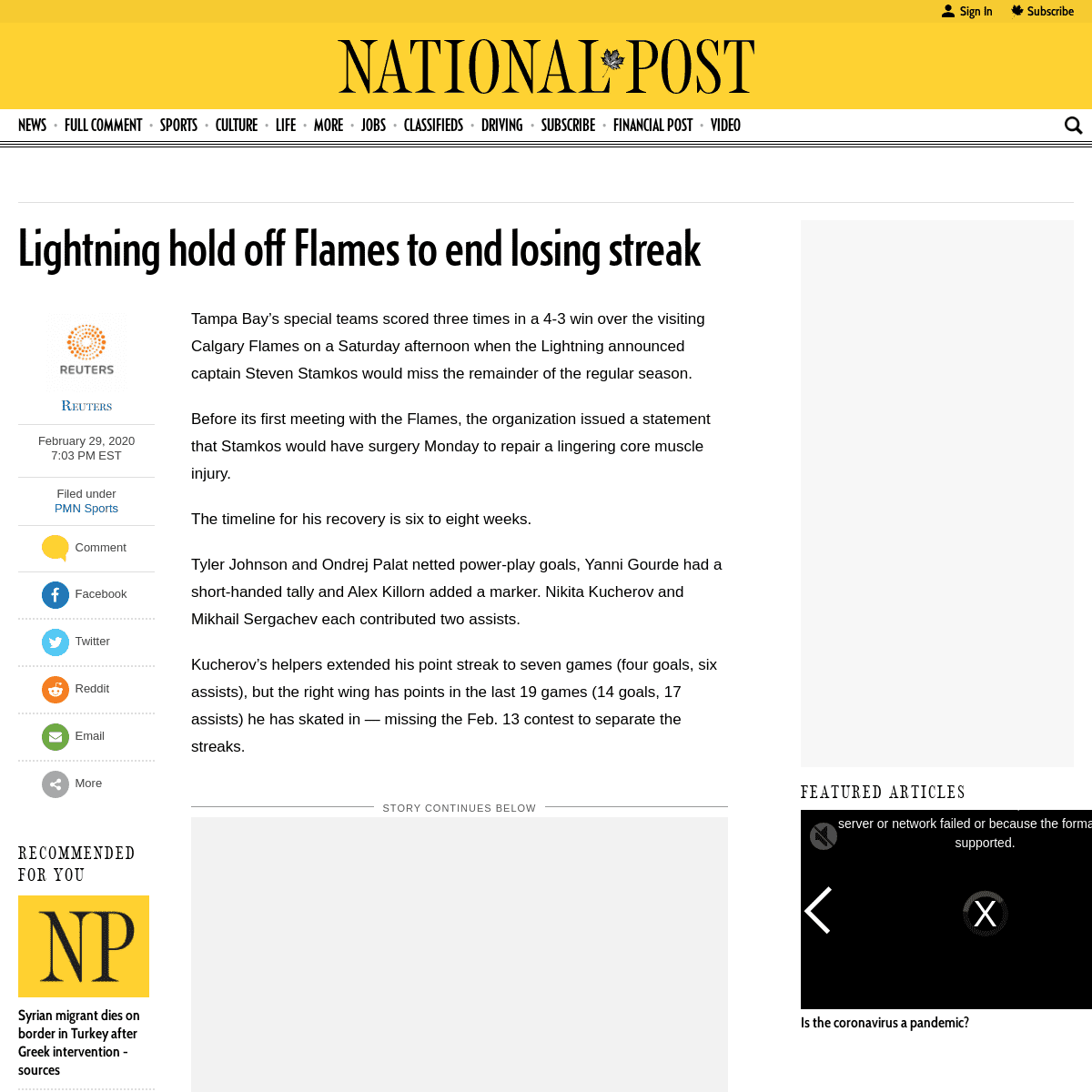 A complete backup of nationalpost.com/pmn/sports-pmn/lightning-hold-off-flames-to-end-losing-streak