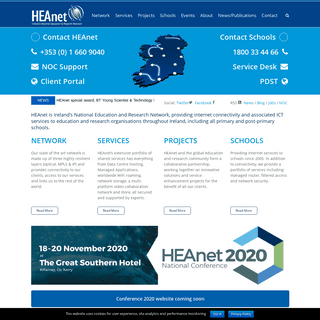A complete backup of heanet.ie