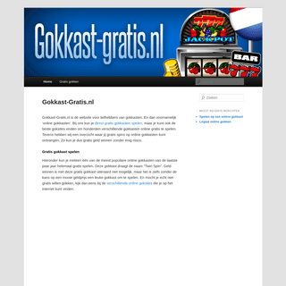 Gokkast-Gratis.nl - Online Gokkasten Gratis Spelen