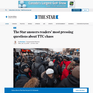 A complete backup of www.thestar.com/news/gta/2020/01/22/the-star-answers-readers-most-pressing-questions-about-the-ttc-chaos.ht