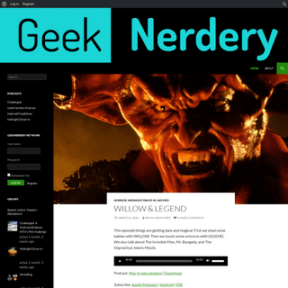 A complete backup of geeknerdery.com