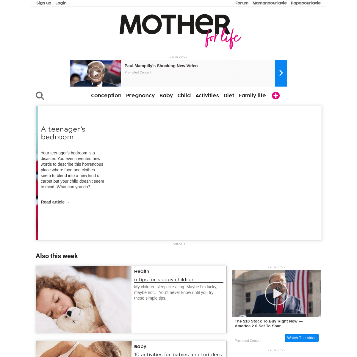 A complete backup of motherforlife.com