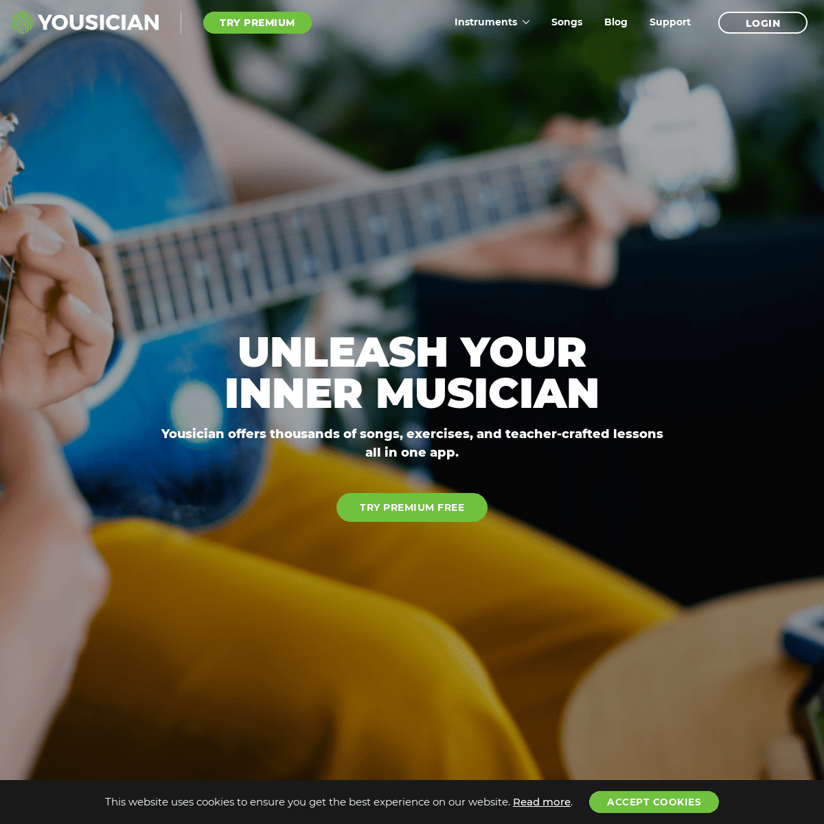 A complete backup of yousician.com