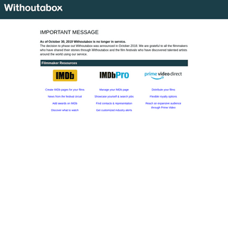 A complete backup of withoutabox.com