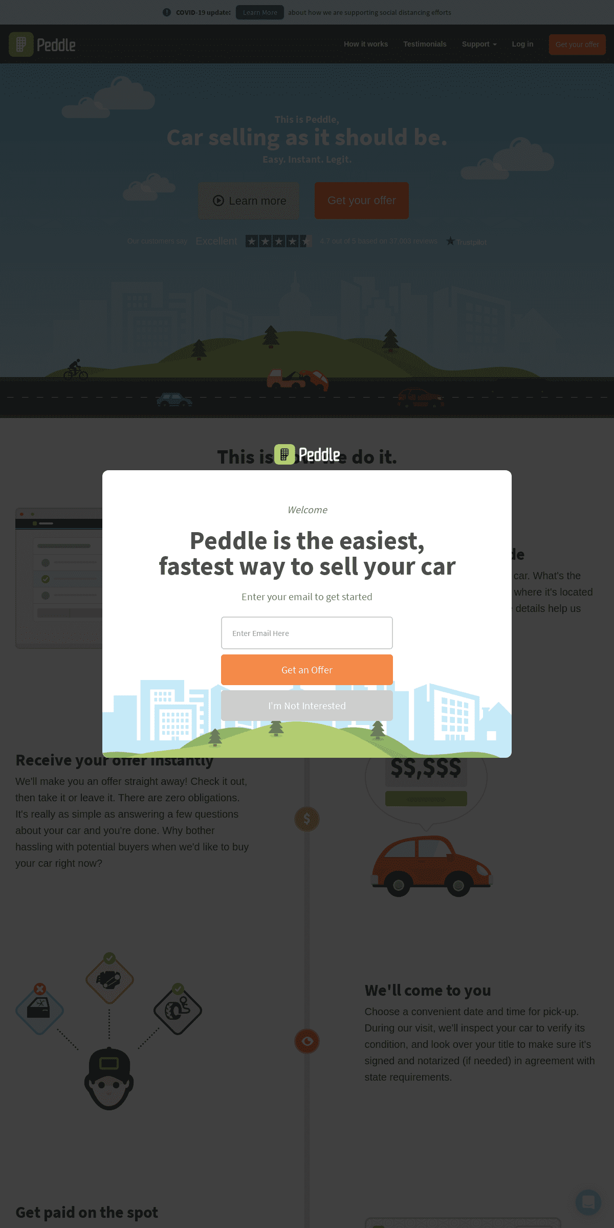 A complete backup of peddle.com