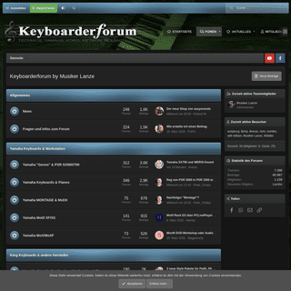 A complete backup of keyboarder-forum.de