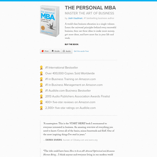 A complete backup of personalmba.com