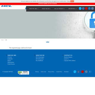 A complete backup of hcl.com