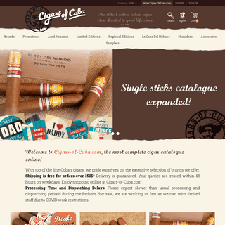 A complete backup of cigars-of-cuba.com