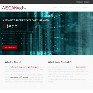 AISCANtech - Dashboard