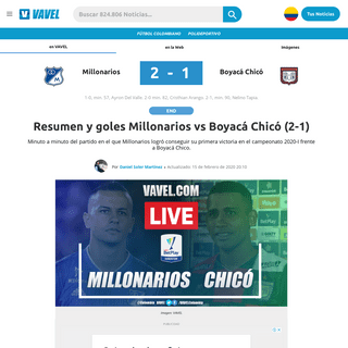 A complete backup of www.vavel.com/colombia/futbol-colombiano/2020/02/14/millonarios/1013696-millonarios-vs-boyaca-chico-en-vivo