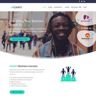 A complete backup of wecomply.co.za