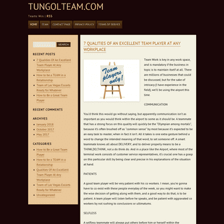 A complete backup of tungolteam.com