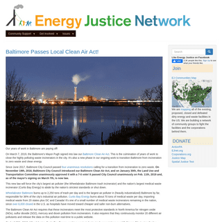 A complete backup of energyjustice.net