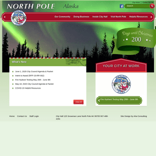 A complete backup of northpolealaska.com
