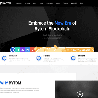 A complete backup of bytom.io