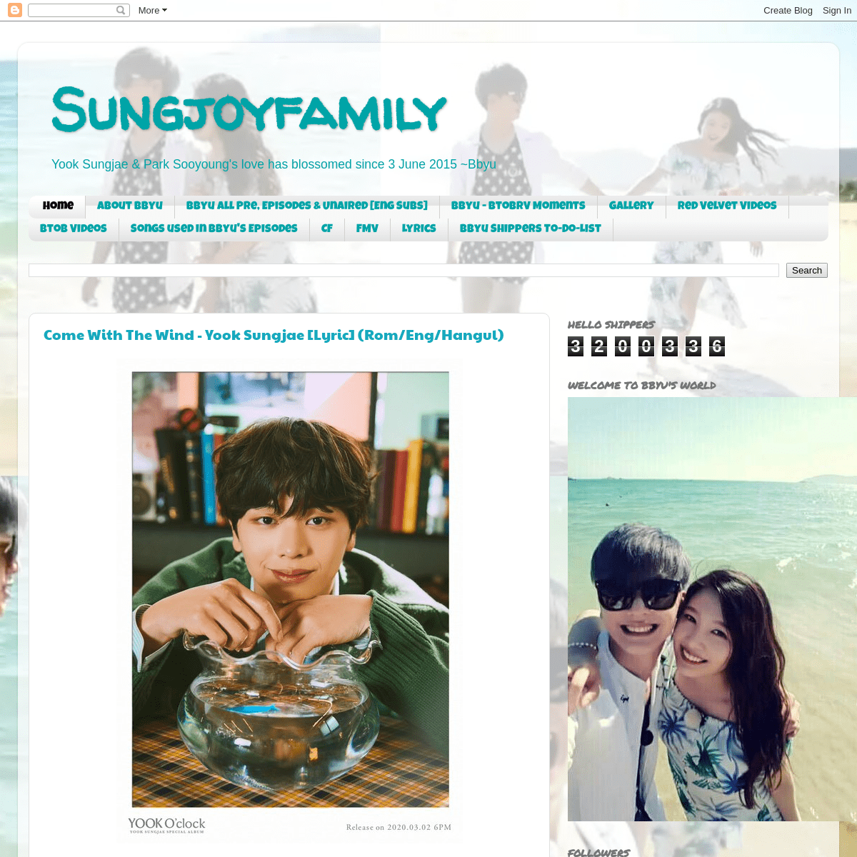 A complete backup of sungjoyfamily.blogspot.com