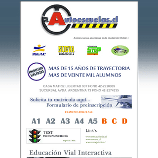 A complete backup of autoescuelas.cl