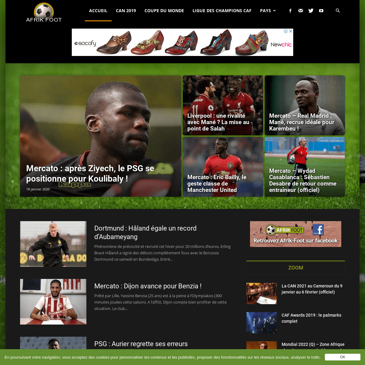 A complete backup of afrik-foot.com