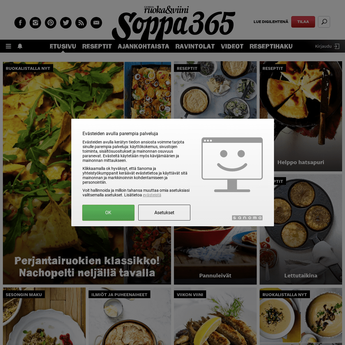 A complete backup of soppa365.fi
