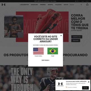 A complete backup of underarmour.com.br
