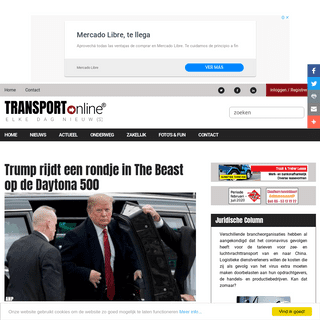 A complete backup of www.transport-online.nl/site/112035/trump-rijdt-een-rondje-in-the-beast-op-de-daytona-500/