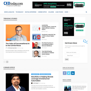 Technology News, Business Technology News, Information Technology News, Tech News India - CXOToday.com
