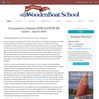 A complete backup of thewoodenboatschool.com