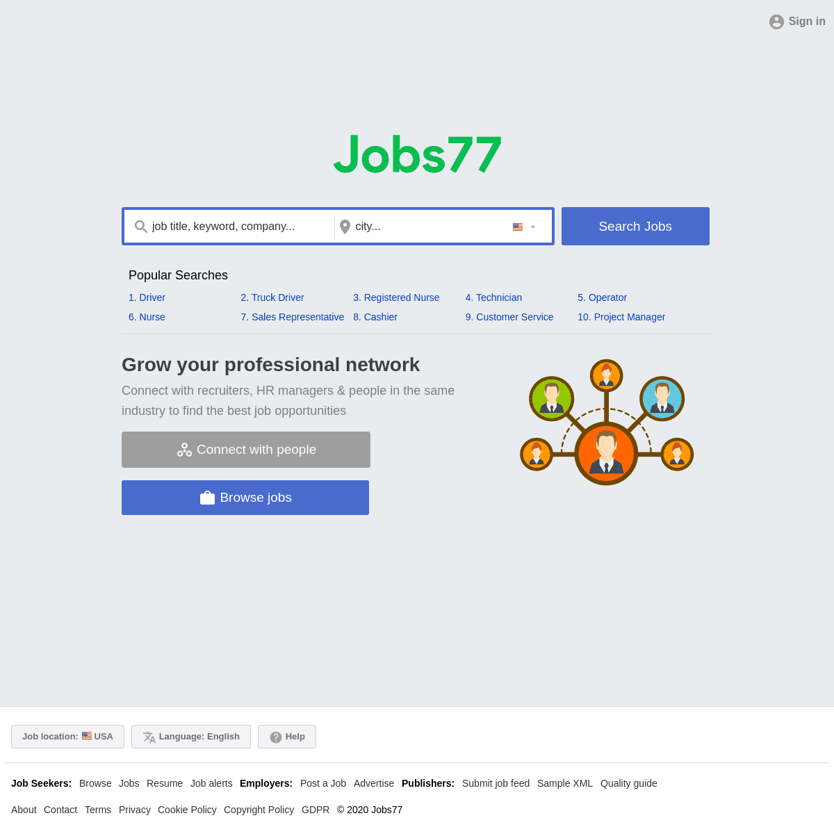 A complete backup of jobs77.com