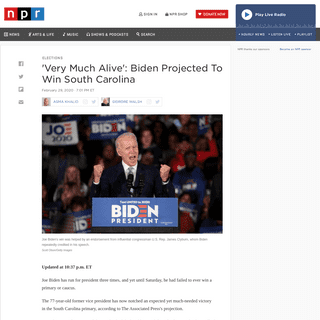 A complete backup of www.npr.org/2020/02/29/810477647/biden-wins-south-carolina-primary-ap-projects