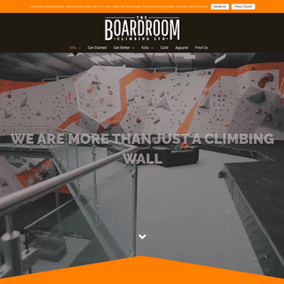 A complete backup of theboardroomclimbing.com