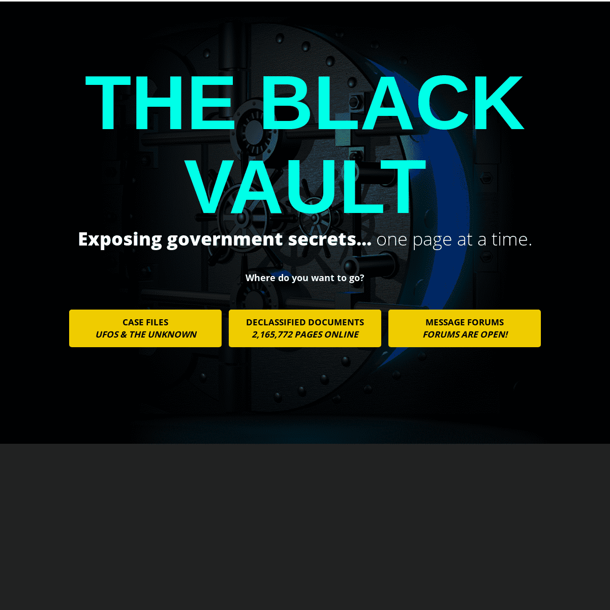 A complete backup of theblackvault.com