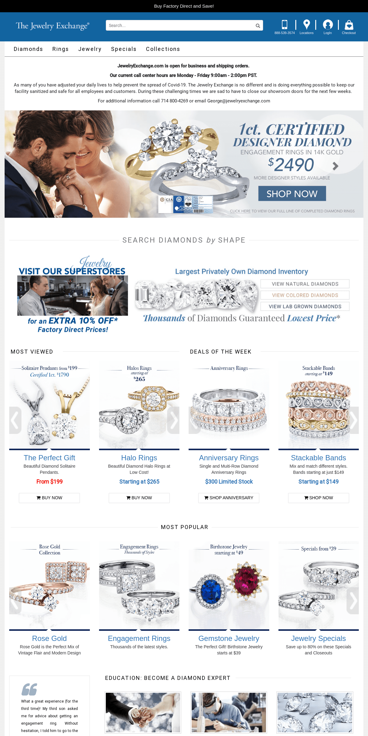 A complete backup of jewelryexchange.com