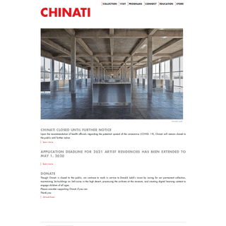 A complete backup of chinati.org