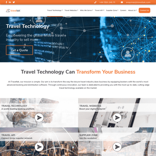 Leading Travel Technology Company - Travel Software -