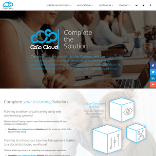 CoSo Cloud - Secure Virtual Training & Web Conferencing Collaboration
