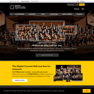The Berliner Philharmonikerâ€™s Digital Concert Hall