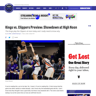A complete backup of www.sactownroyalty.com/2020/2/22/21148260/kings-vs-clippers-preview-showdown-at-high-noon-kings-herald-apri