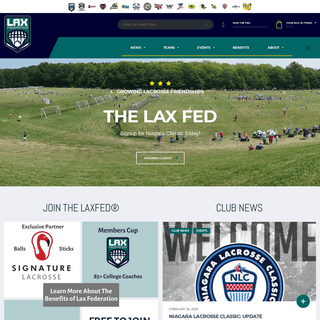 A complete backup of laxfederation.com
