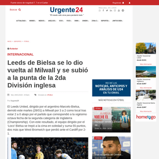 A complete backup of www.urgente24.com/deportes/futbol/leeds-de-bielsa-se-lo-dio-vuelta-al-milwall-y-se-subio-la-punta-de-la-2da