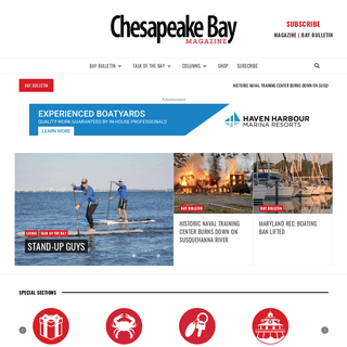 A complete backup of chesapeakebaymagazine.com